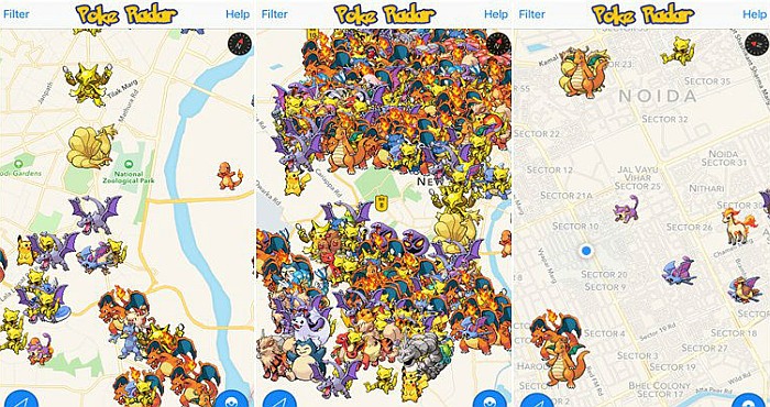 Pokemon Go App in India