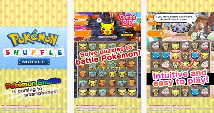 Download Pokémon Shuffle for iPhone and Android